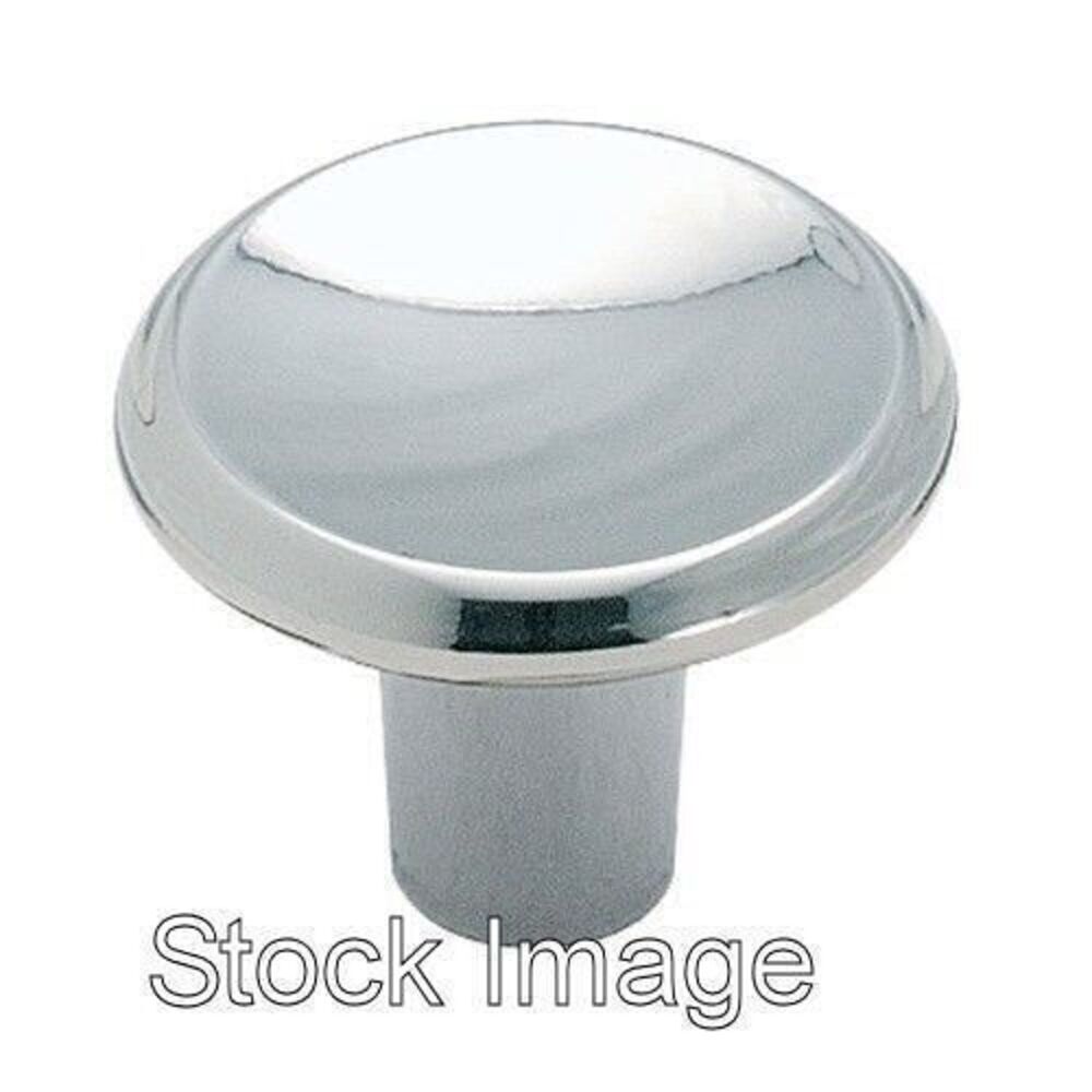 Amerock BP551-26  Polished Chrome 1" Concave Cabinet Knob Pulls Allison Lot of 3